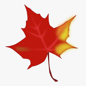 Maple Leaf Clipart Yellow Fall Leaf - Fall Leaves Clip Art, transparent png download
