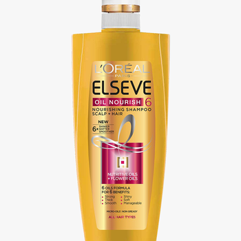 Transparent Shampoo Clipart - L Oreal Elseve 6 Oil Nourish Shampoo, transparent png download