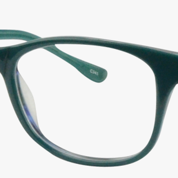 Dark Green Glasses Frame - Plastic, transparent png download