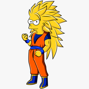 Bart Simpson Goku, transparent png download