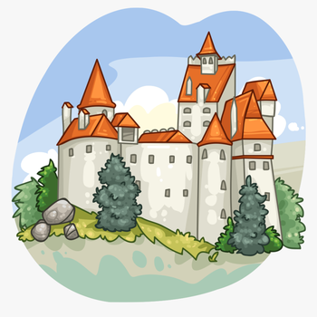 Bran Castle Png, transparent png download