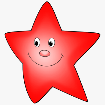 Clipart Mouth Illustration - Star Red Clipart, transparent png download