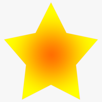 4 Pointed Star Clipart Png Black And White Library - Star Icon, transparent png download