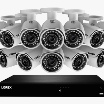 2k Ip Security Camera System With 16 Channel Nvr And - Network Video Recorder, transparent png download