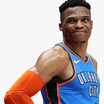Russell Westbrook Png Background Image - Russell Westbrook Stats 2019, transparent png download