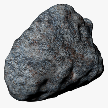 Space Rock Png - Meteorite Png, transparent png download