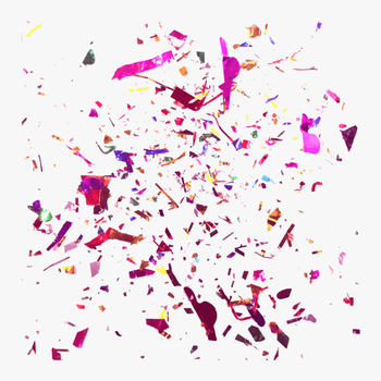 Confetti - Transparent Background Party Poppers Png, transparent png download
