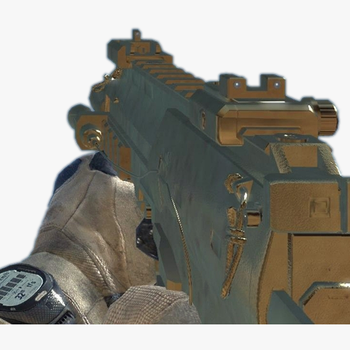 Cod Mw3 Gold Mp7 , transparent png download