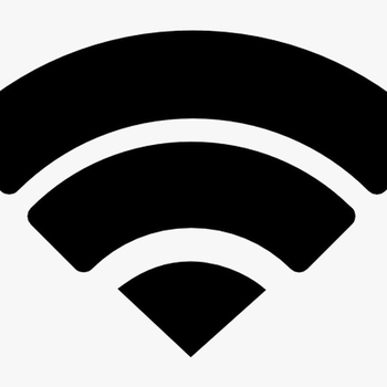 Black Wifi Logo Png Picture - Wifi Signal Svg, transparent png download