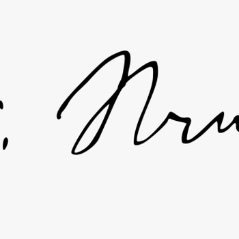 Isaac Newton Signature, transparent png download