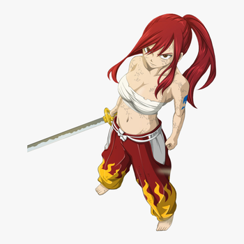 Fairy Tail Erza Png, transparent png download