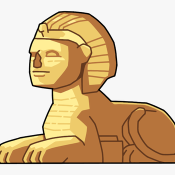 Sphinx Structure - Sphinx Clipart Png, transparent png download