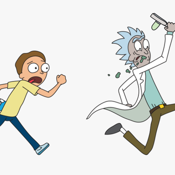 Portal Clipart Rick And Morty - Rick And Morty Skate, transparent png download