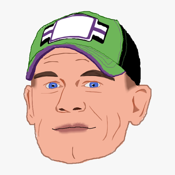 John Cena Cartoon Face, transparent png download