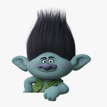 Transparent Branch Troll Clipart - Troll From Trolls Movie, transparent png download