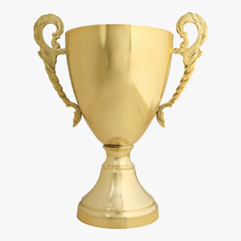 Trophy Light Yellow Png - Most Beautiful Girl Award, transparent png download