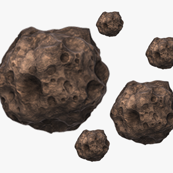 Transparent Asteroid Clipart - Asteroid Icon Png, transparent png download