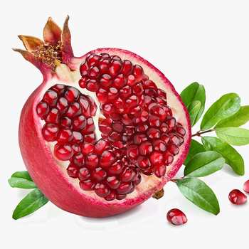Pomegranate Png Transparent Images - Pomegranate Fruit White Background, transparent png download