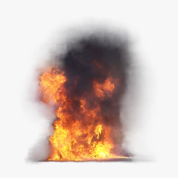 Effect Fire Smoke Png, transparent png download