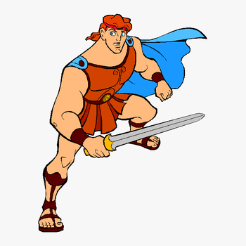Hercules The Walt Disney Company Clip Art - Cartoon Characters, transparent png download
