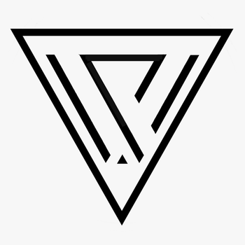 Black Pyramid Logo Png - Minimalist Graphic Design Png, transparent png download
