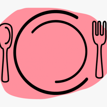 Feast Clipart Transparent - Food Dinner Plate Clipart, transparent png download